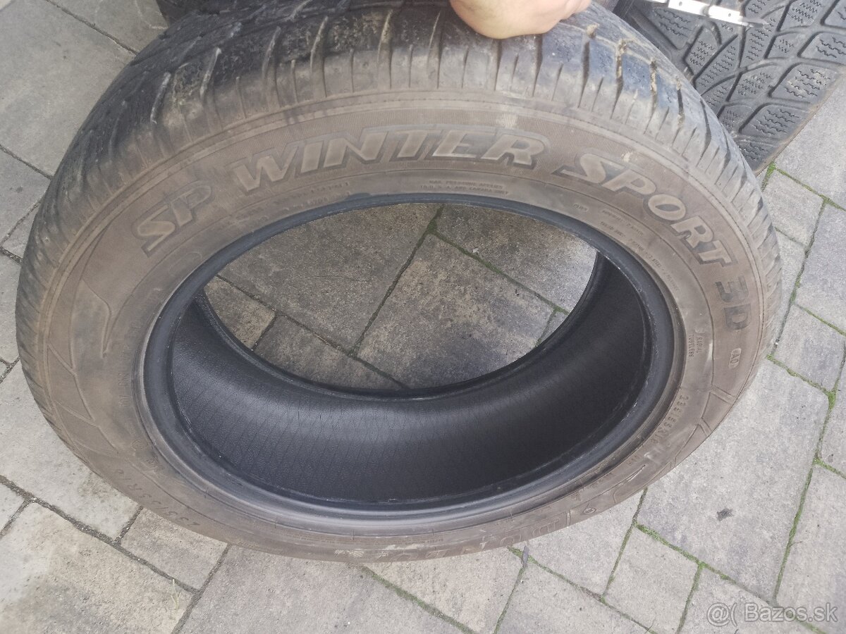 Predám zimné pneu Dunlop 235/55 r18 - 2