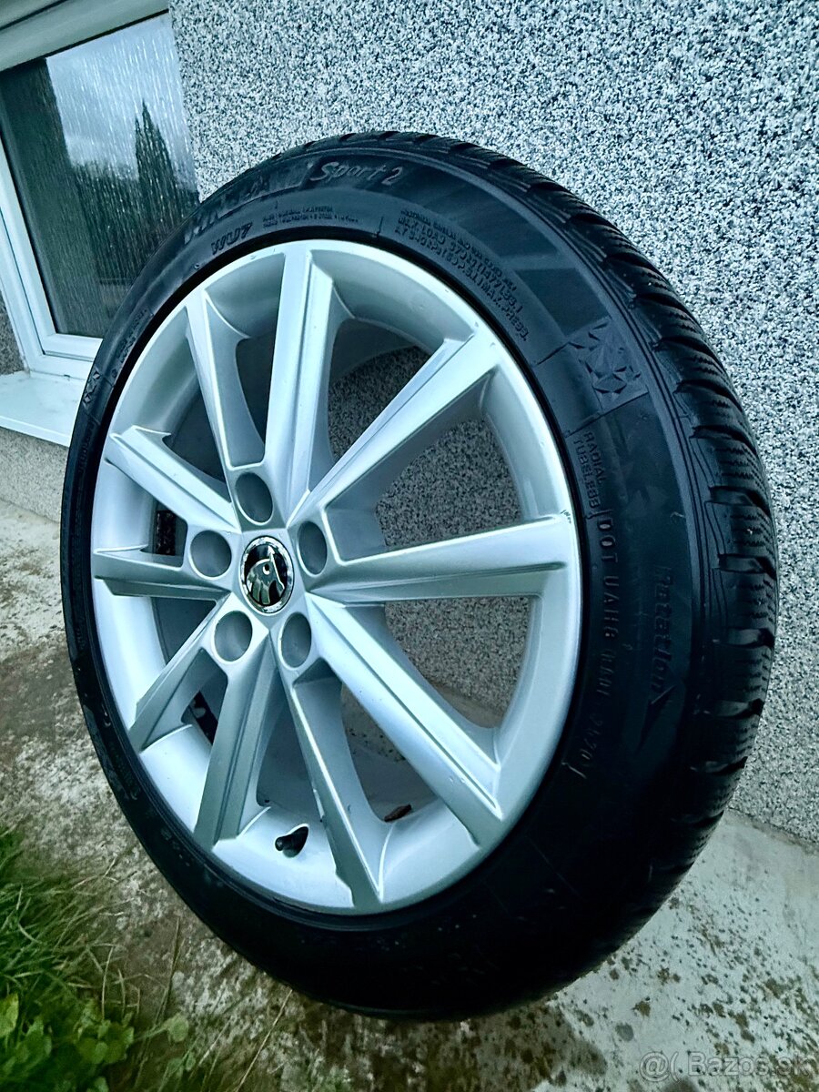 Škoda original R17 zimne gumy - 2