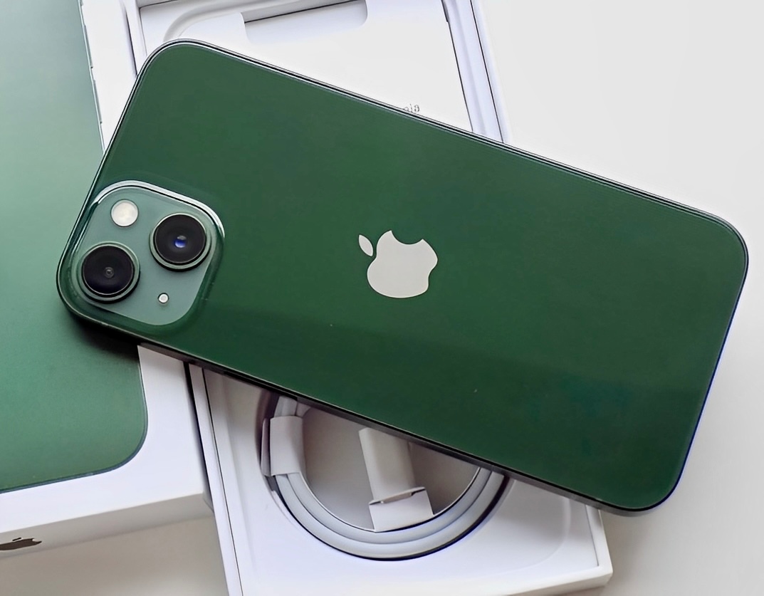 iPhone 13 Green BATERIE 100% TOP - 2