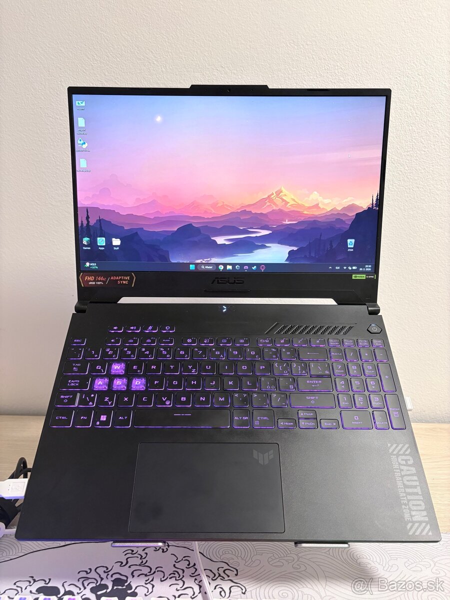 ⚡ Predám výkonný herný notebook ASUS TUF Gaming A15 - 2