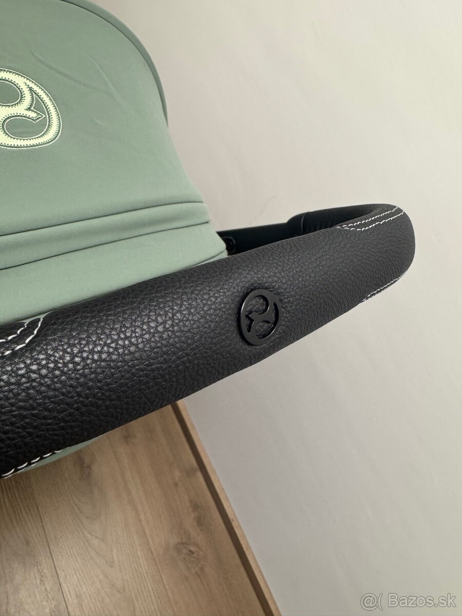 Cybex Coya leaf green black matt nová + madlo 440€ - 2