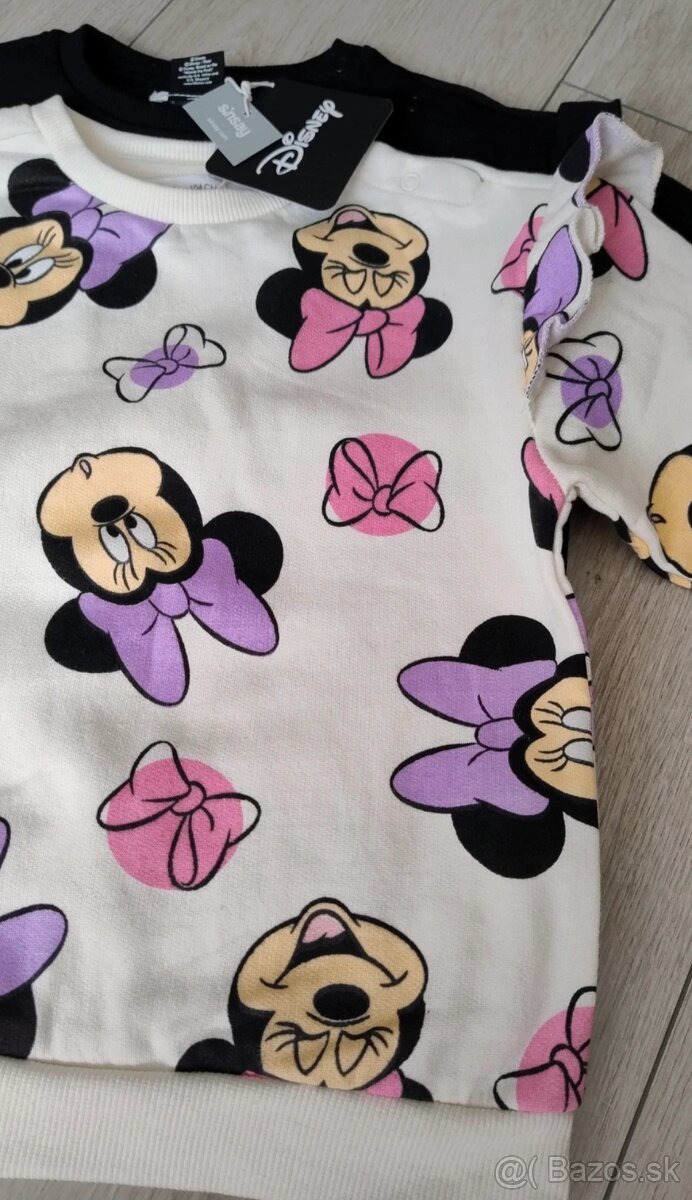 Mikiny Minnie Mouse 2ks veľ.104 - 2