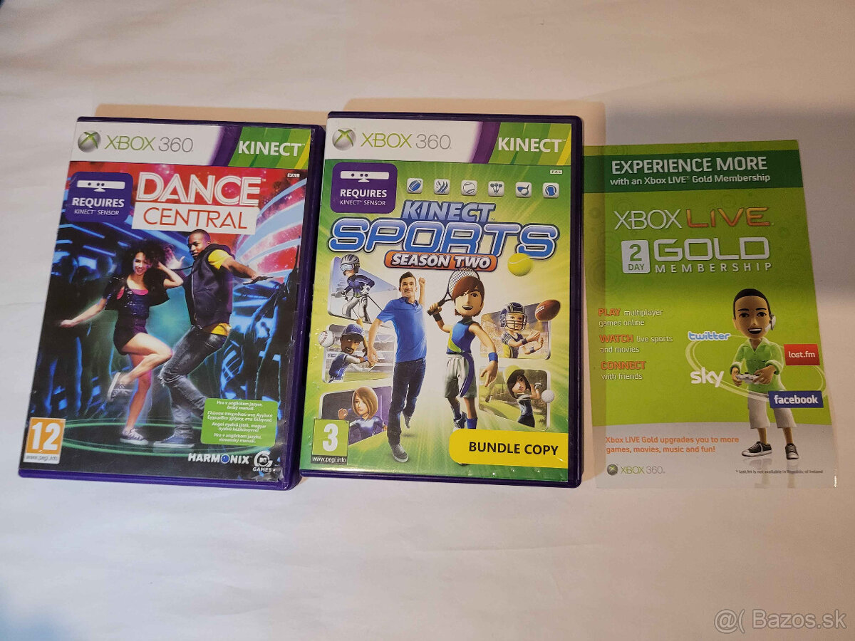 Xbox 360 + kinect + hry - 2
