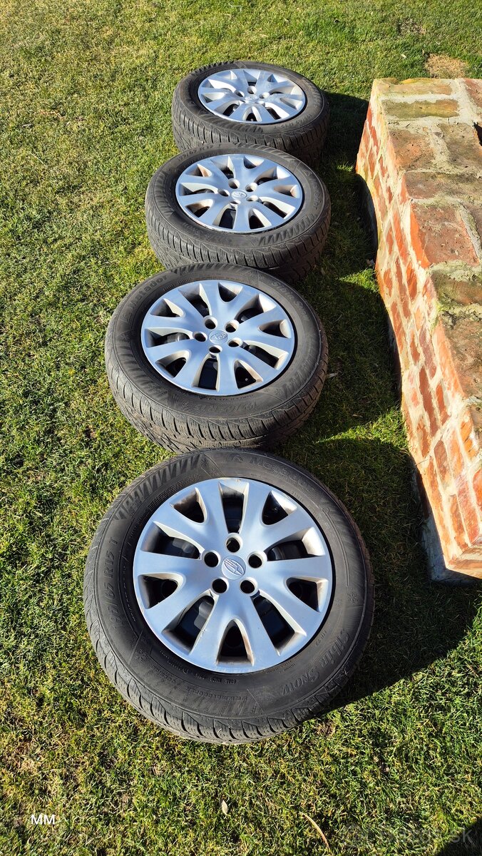 Plechové disky Subaru 5 x 100 R15 - 2