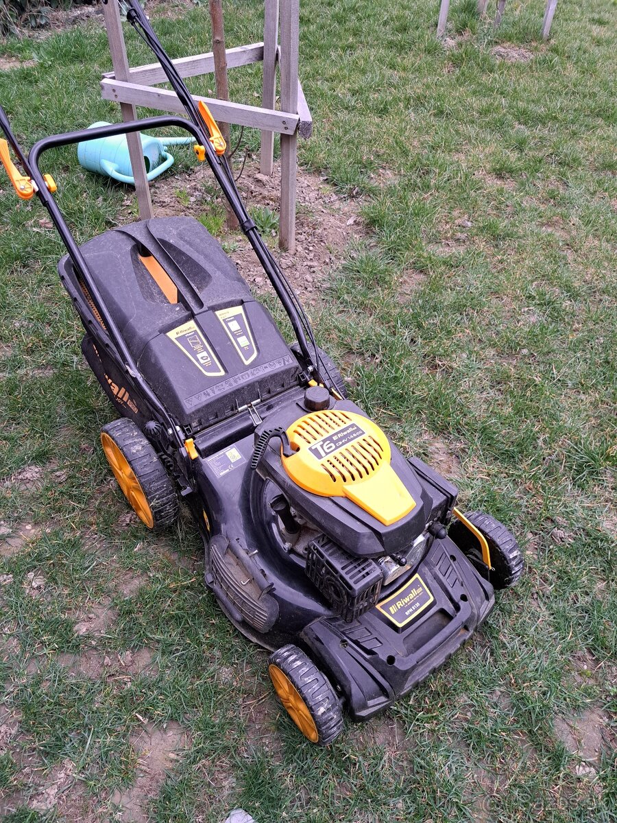 Predám benzínovú kosačku Riwall - stále v záruke - 2