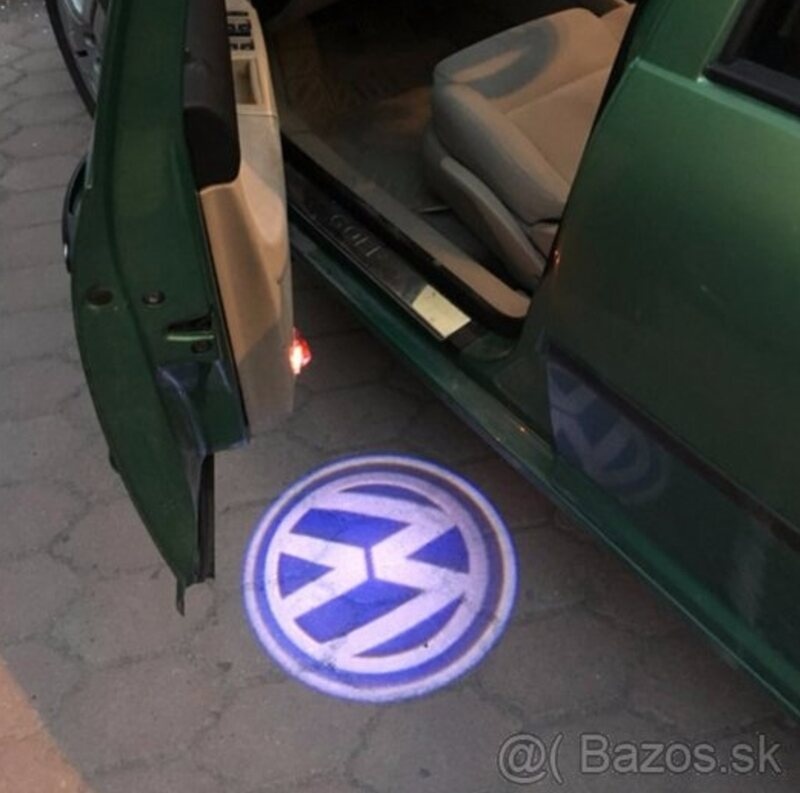 Nové projektory s logom Vášho auta do dverí auta - 2