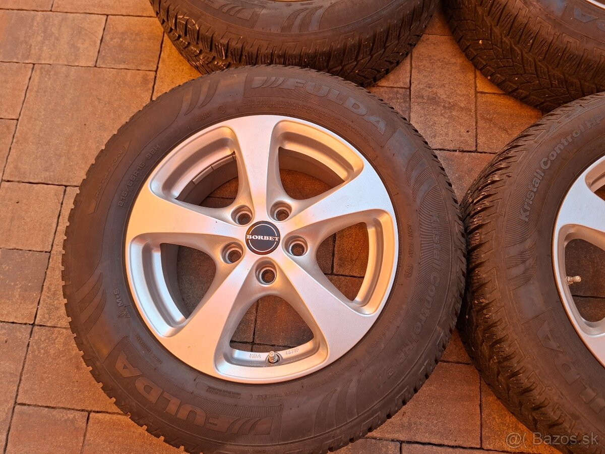 Predám hlinikové disky Dacia/Nissan--R16 - 2