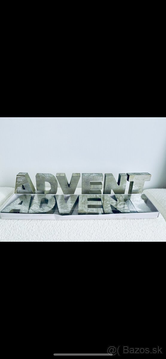 Nápis Advent - 2