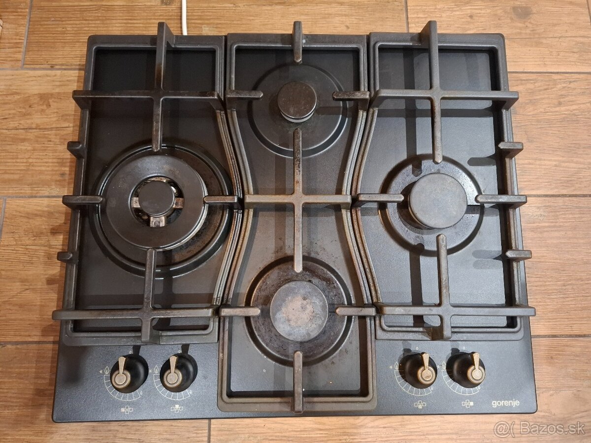 Plynová varná platňa Gorenje Retro GW6D42CLB WOK čierna - 2