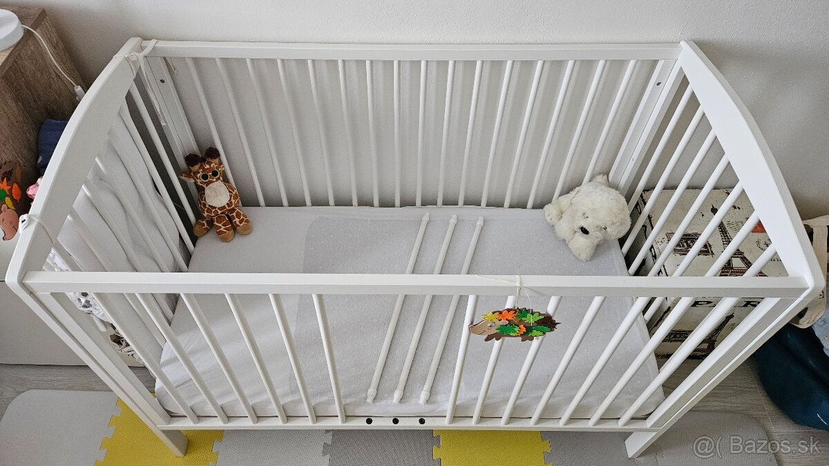 Detská postieľka s matracom - 2