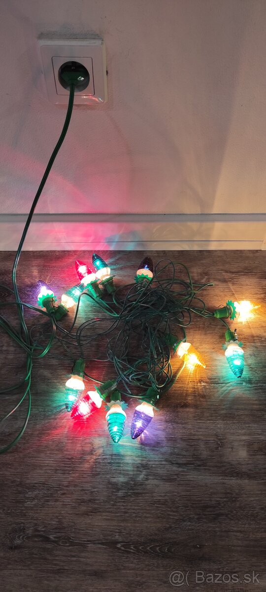 Retro vianočné osvetlenie Zlatokov - 2