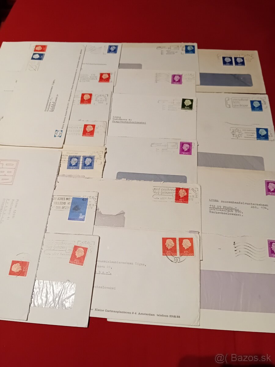 Známky Holandsko 700x - 2