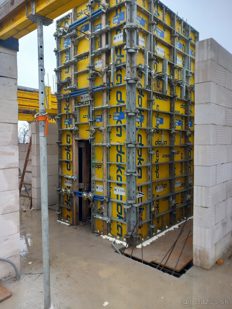 Stenové debnenie Doka - 2