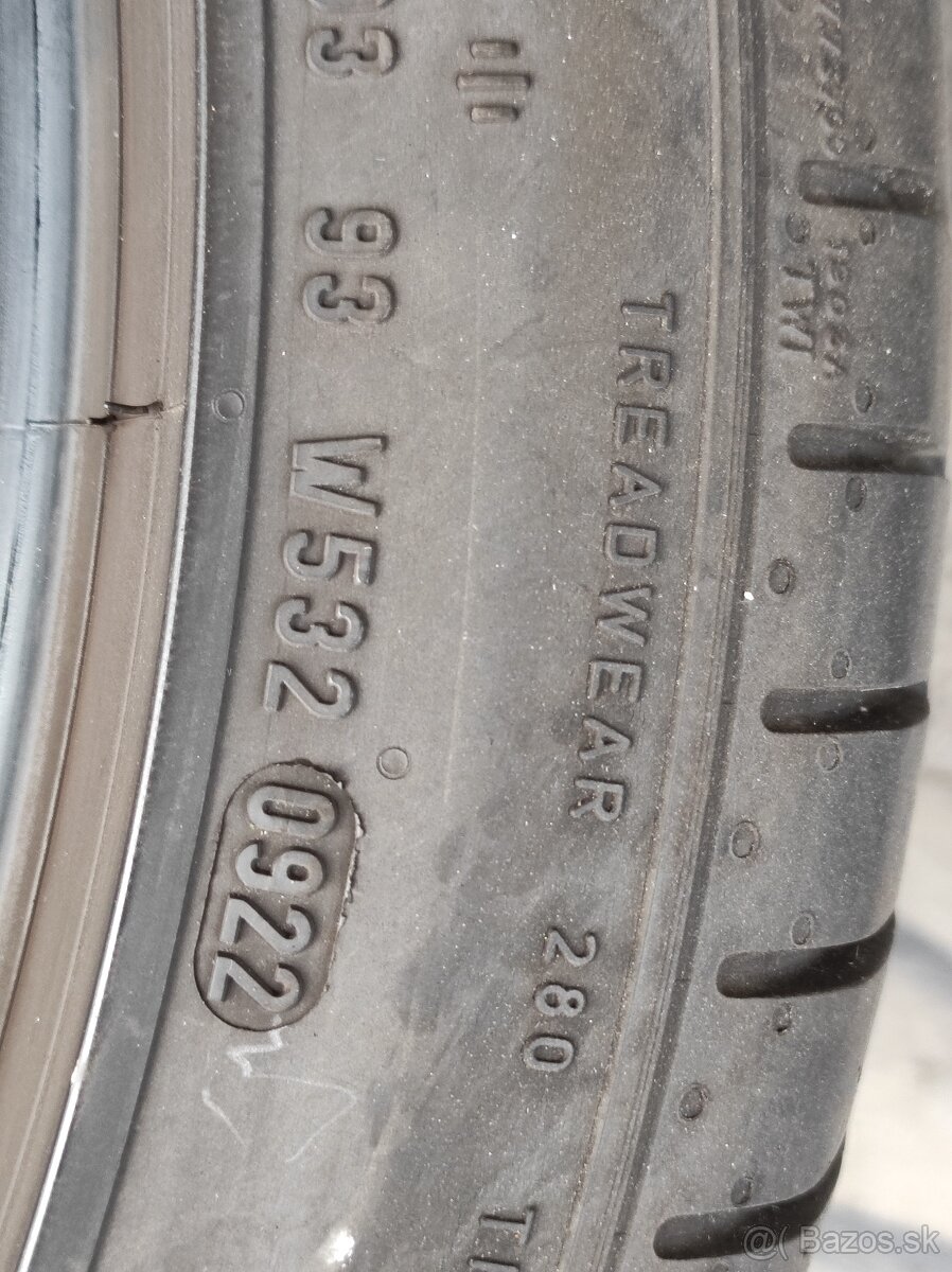 Letné pneumatiky 245/40R19 - 2