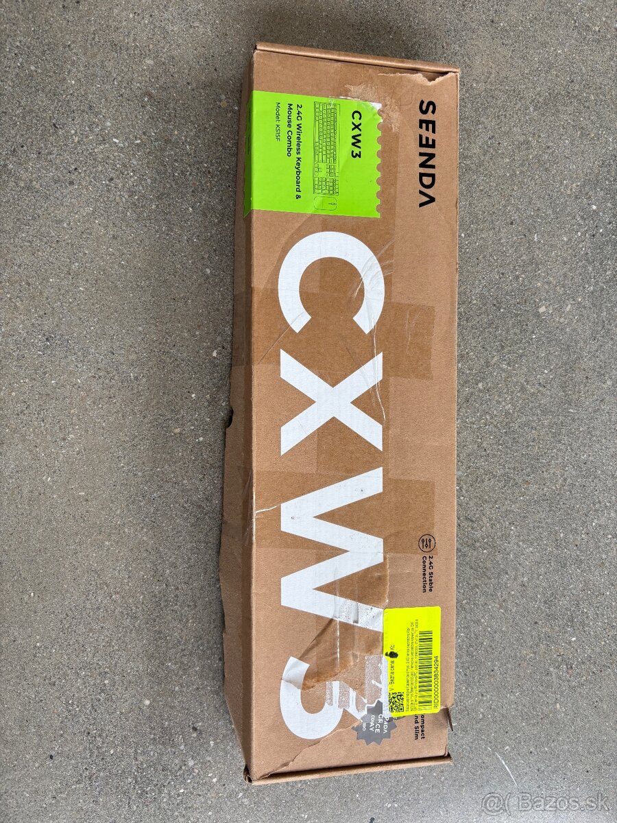 Bezdrôtová klávesnica a myš seenda cxw3 - 2