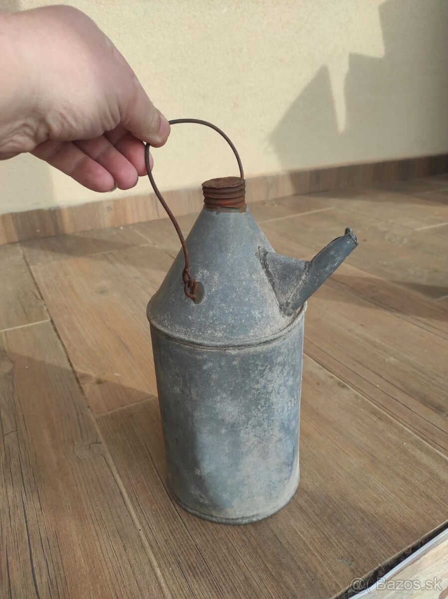 starozitna konva na mazadlo,petroleum - 2