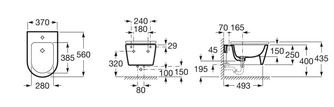 Predam uplne novy bidet ROCA Inspira Round - 2