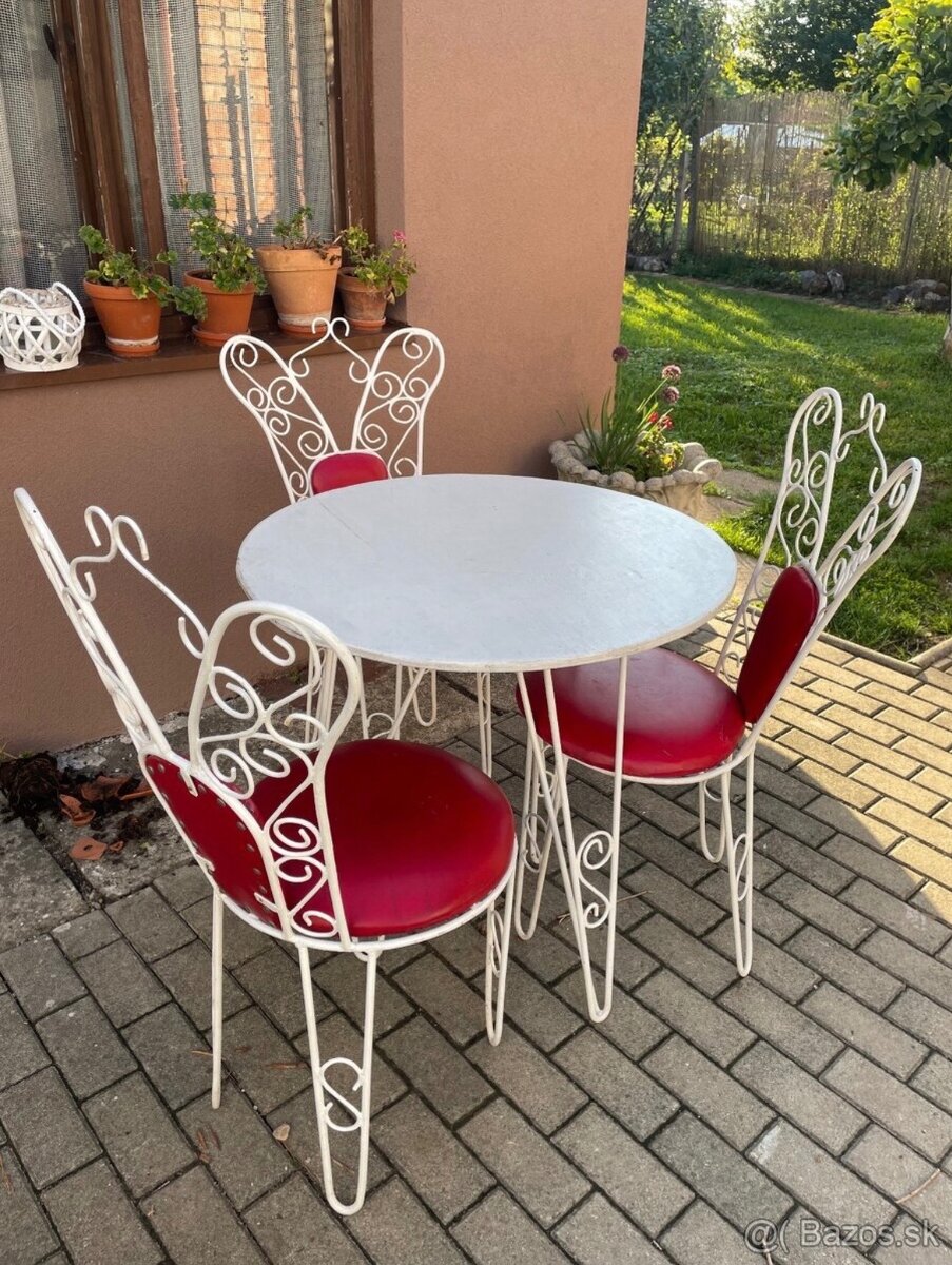 Zahradne sedenie kovane - 2