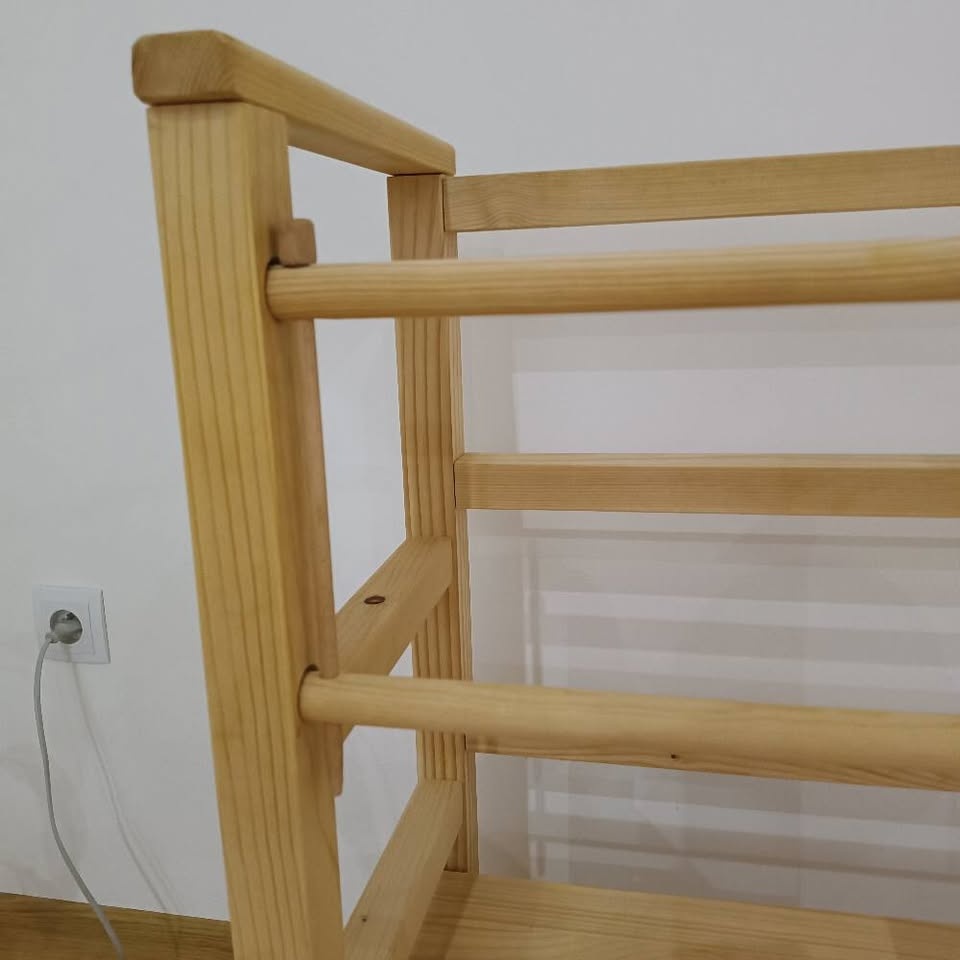 Učiaca veža pre dvojičky - ručná výroba - 2