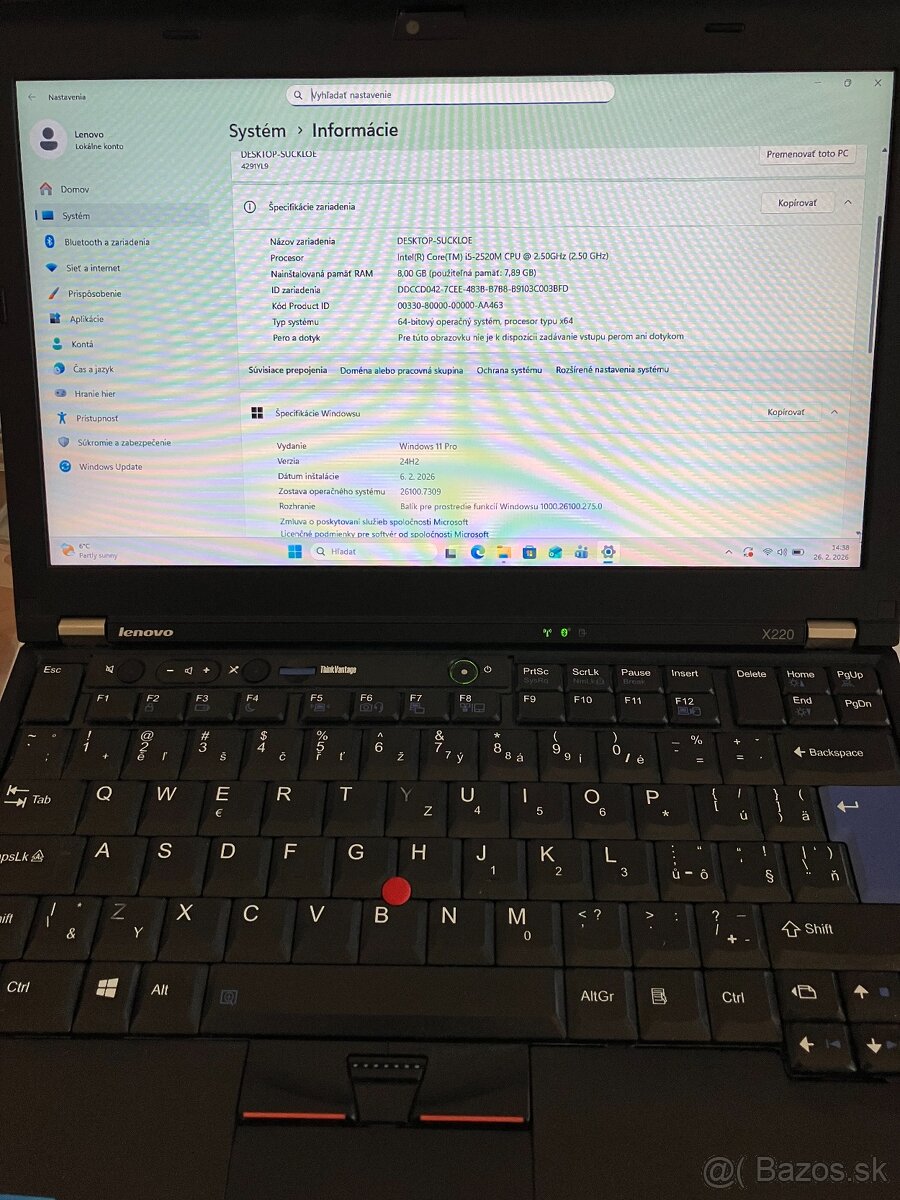 Lenovo ThinkPad X220 - 2