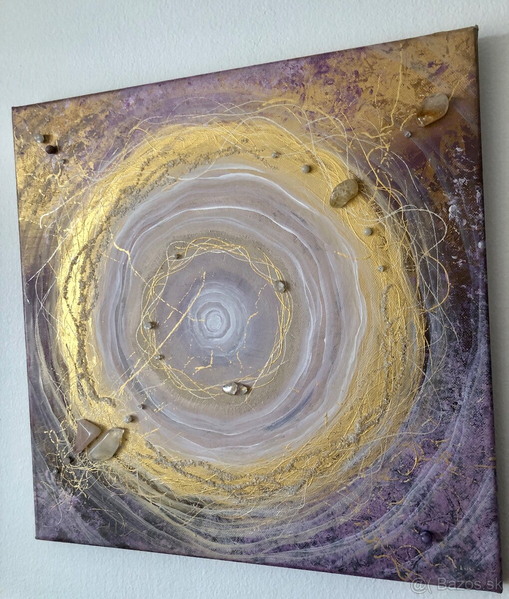 Obraz s kryštálmi - 2