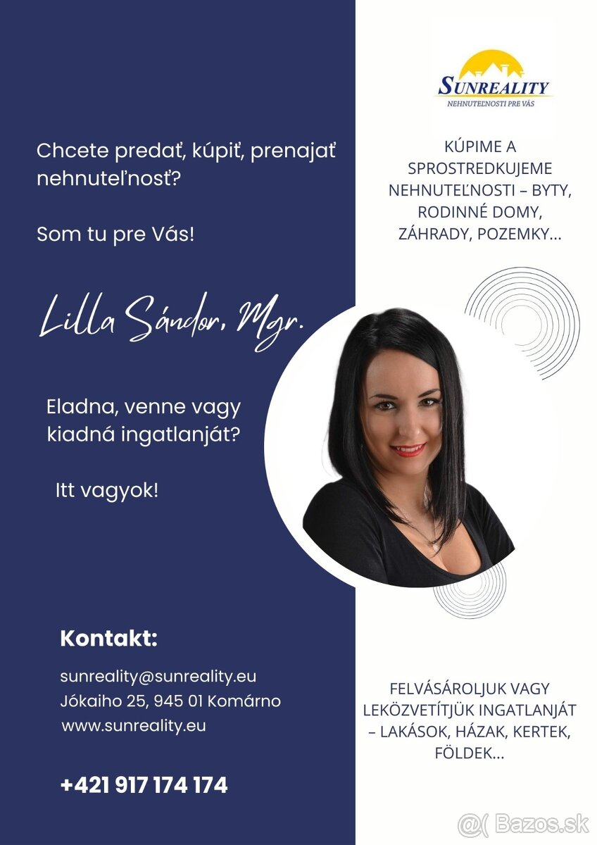 Na predaj POZEMOK - Kolárovo - 2