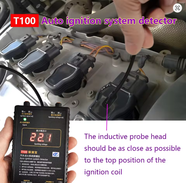 Detektor systému automatického zapaľovania T100 pre 12V/24V - 2