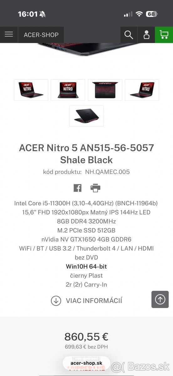Acer Nitro 5 Shale Black - 2