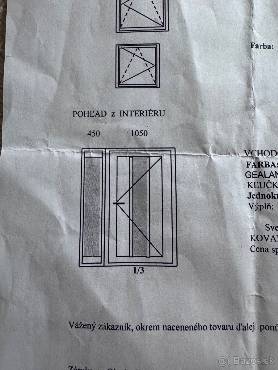 PVC biele vchodové dvere - 2