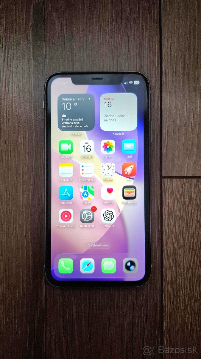 Iphone 11 128 GB Biely 85% batéria - 2