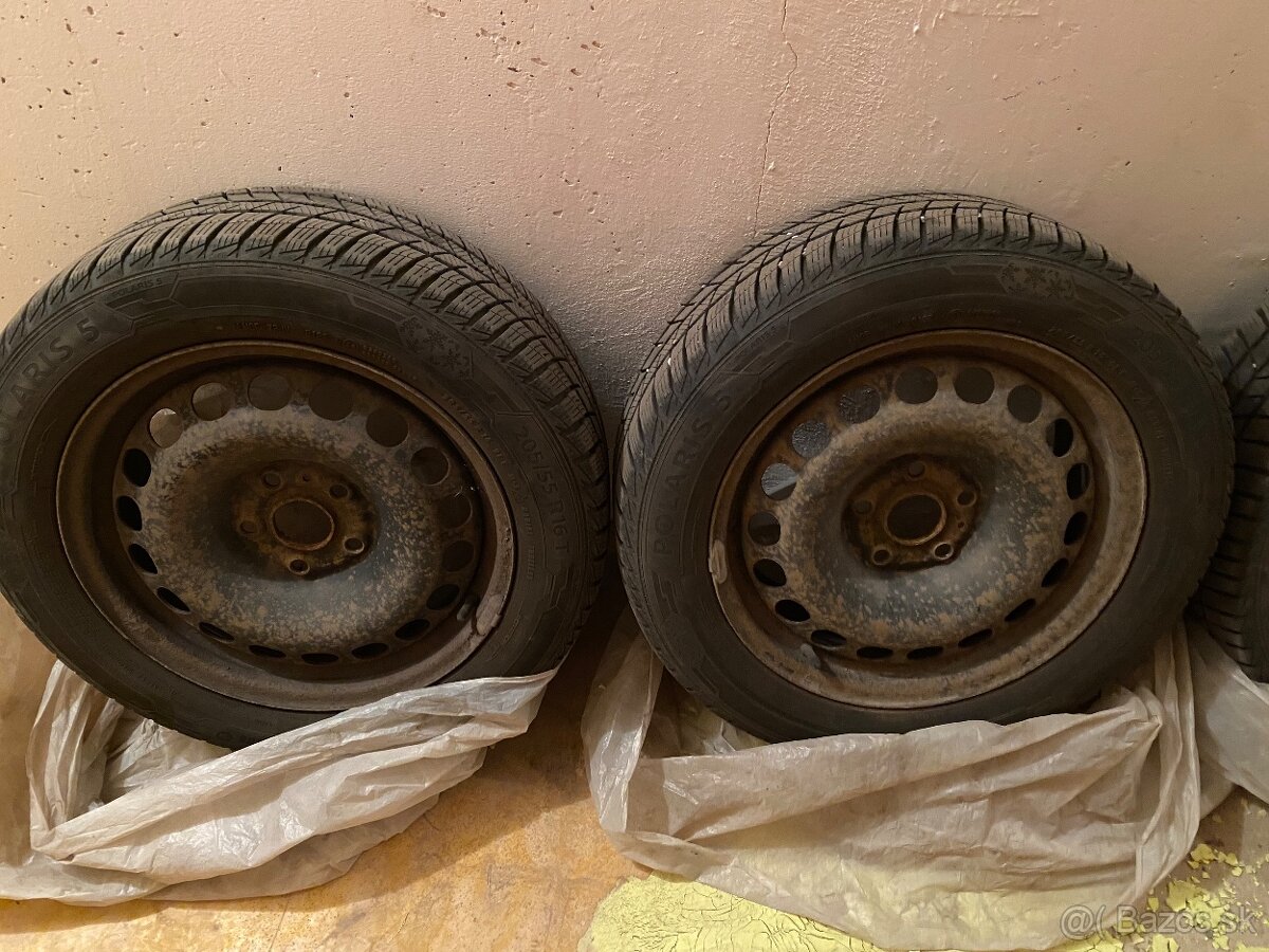 R16 5x112 zimná sada pneu Barum Polaris 5 205/55 - 2