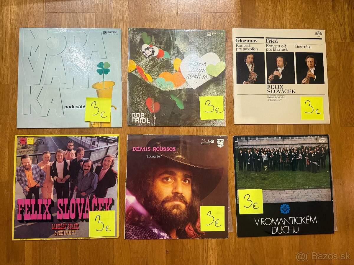 LP platne na predaj - 2