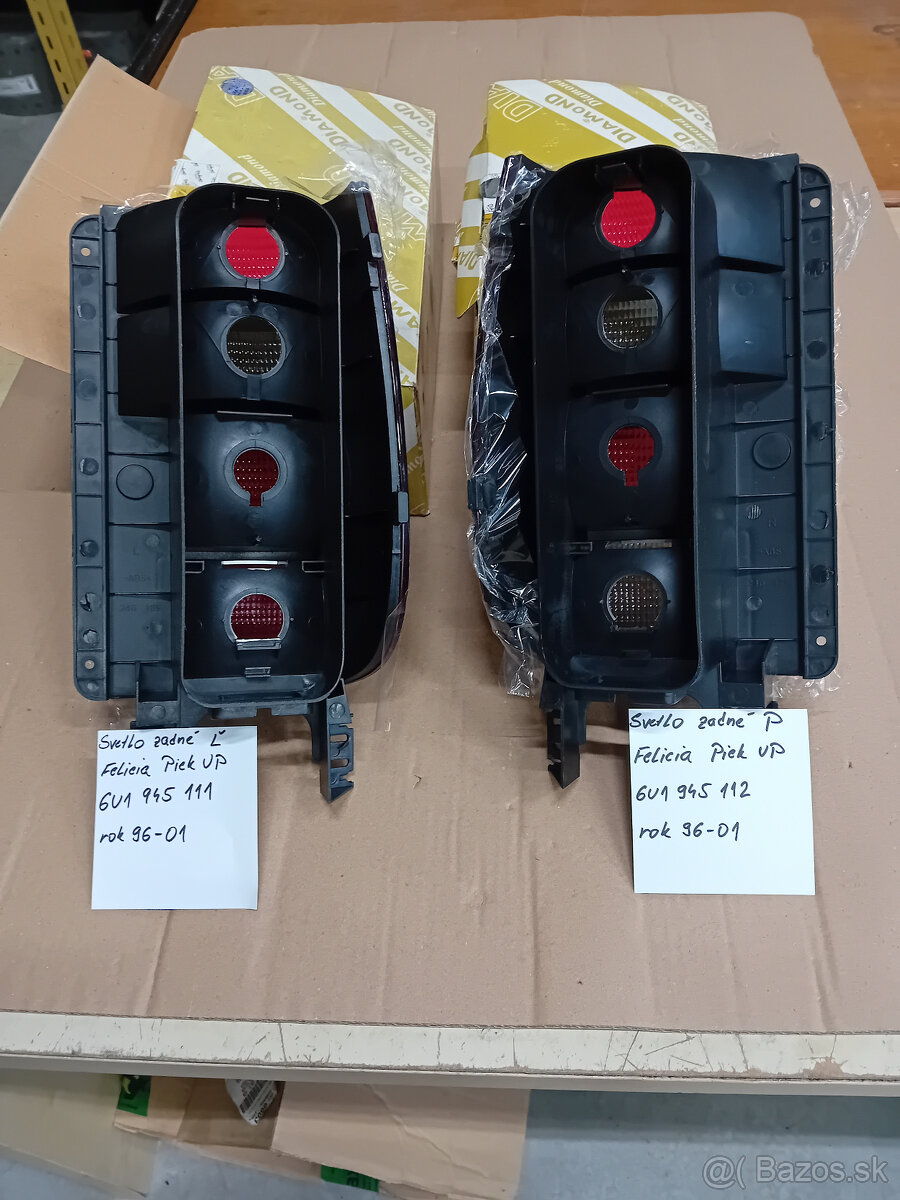 Predám zadné svetlo ľavé, pravé Felícia PICK UP - 2