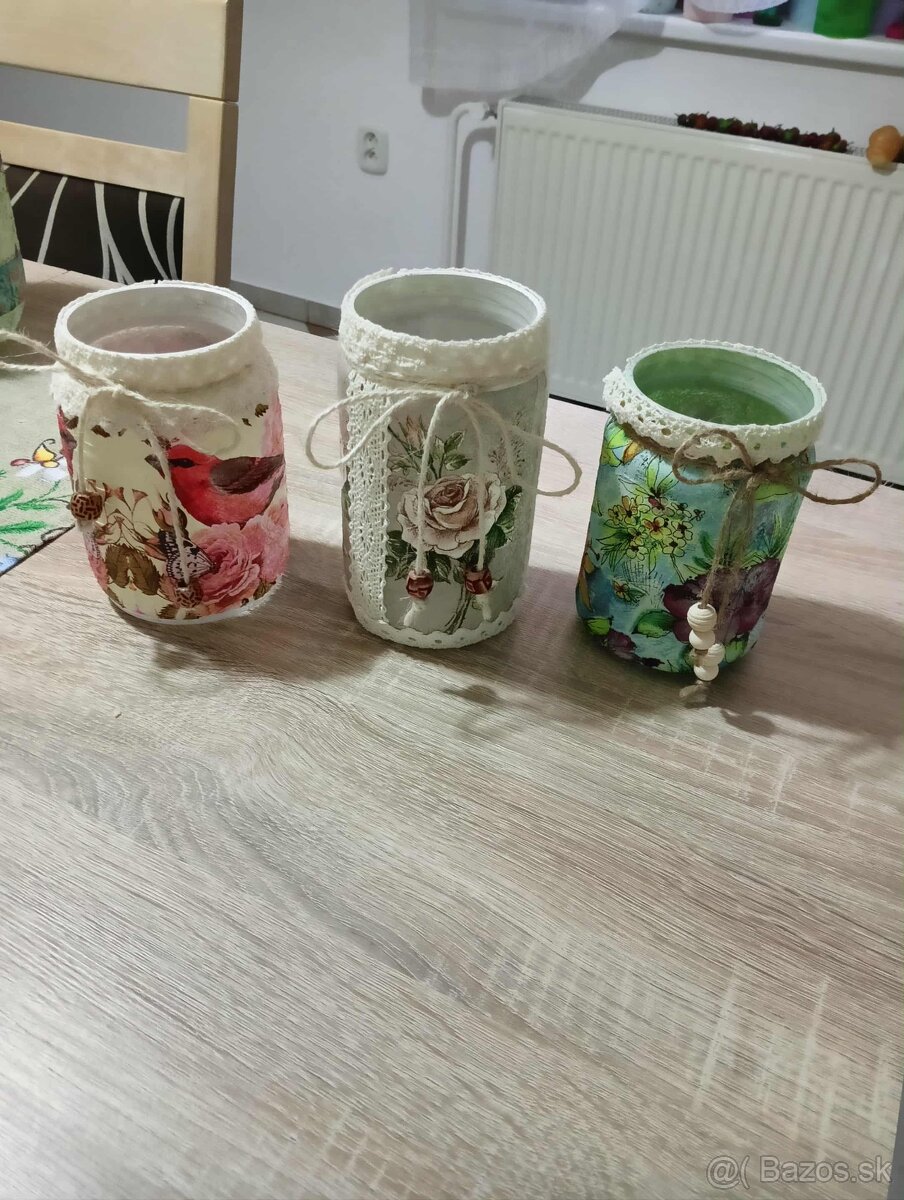 Svietniky, Háčkované deky + košíky, Nechtiková mast - 2