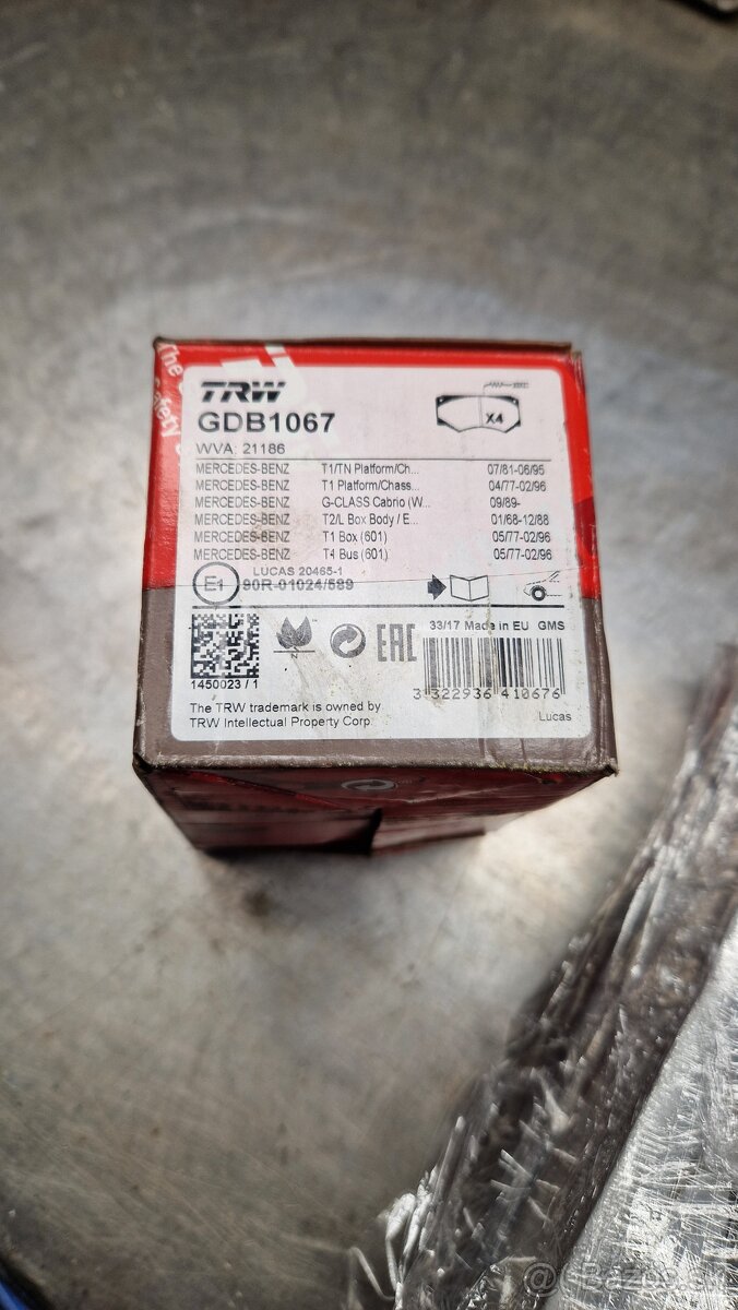 Brzdove oblozenie - 2