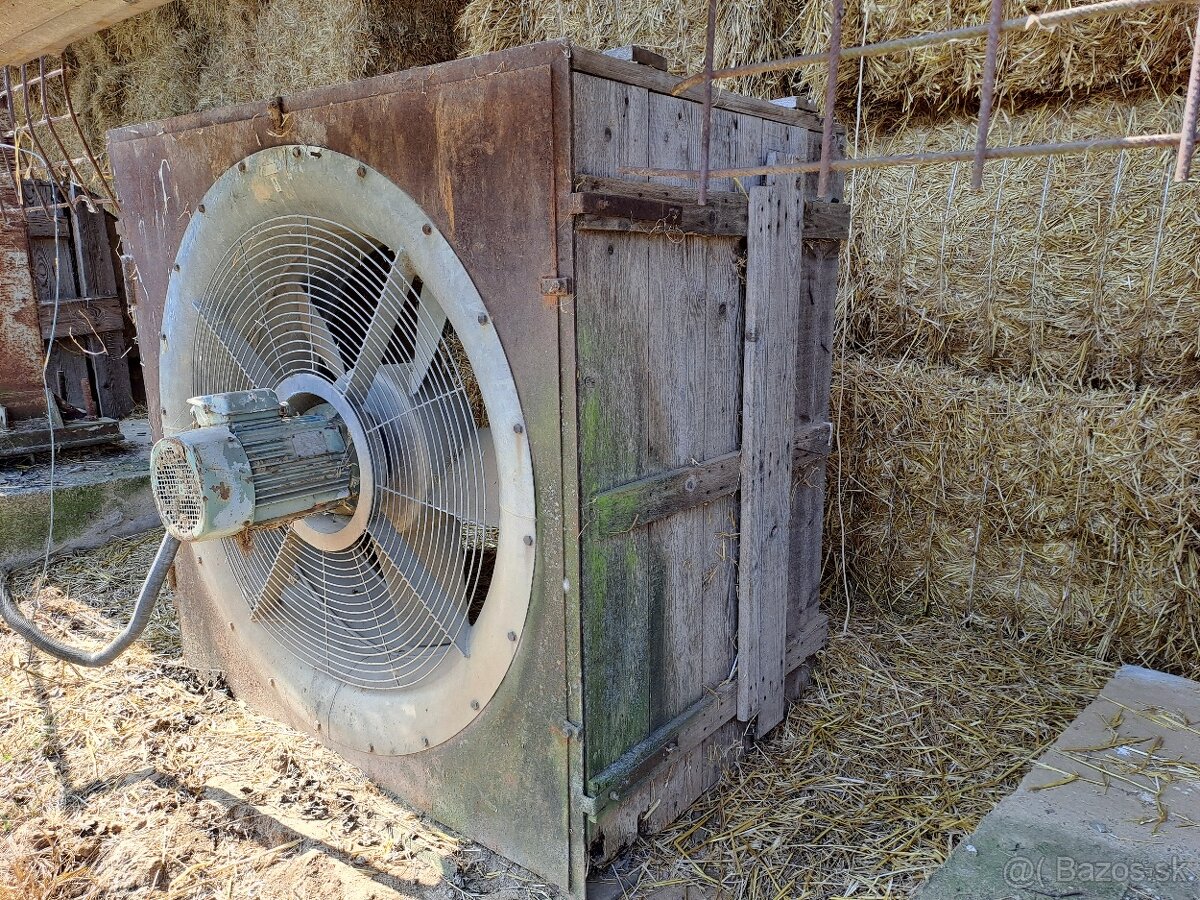 Senníkový ventilátor, výkon 3 kW - 2