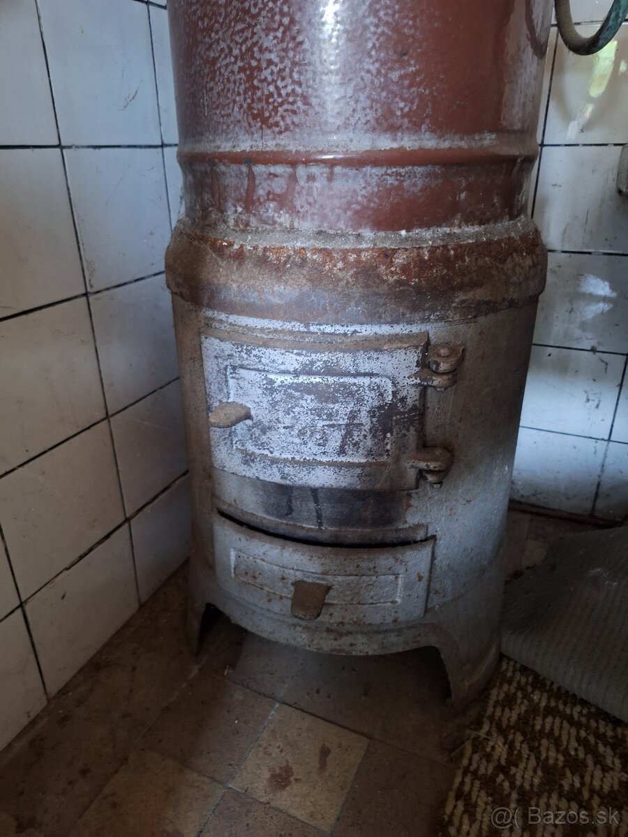 Starožitný bojler na drevo - 2