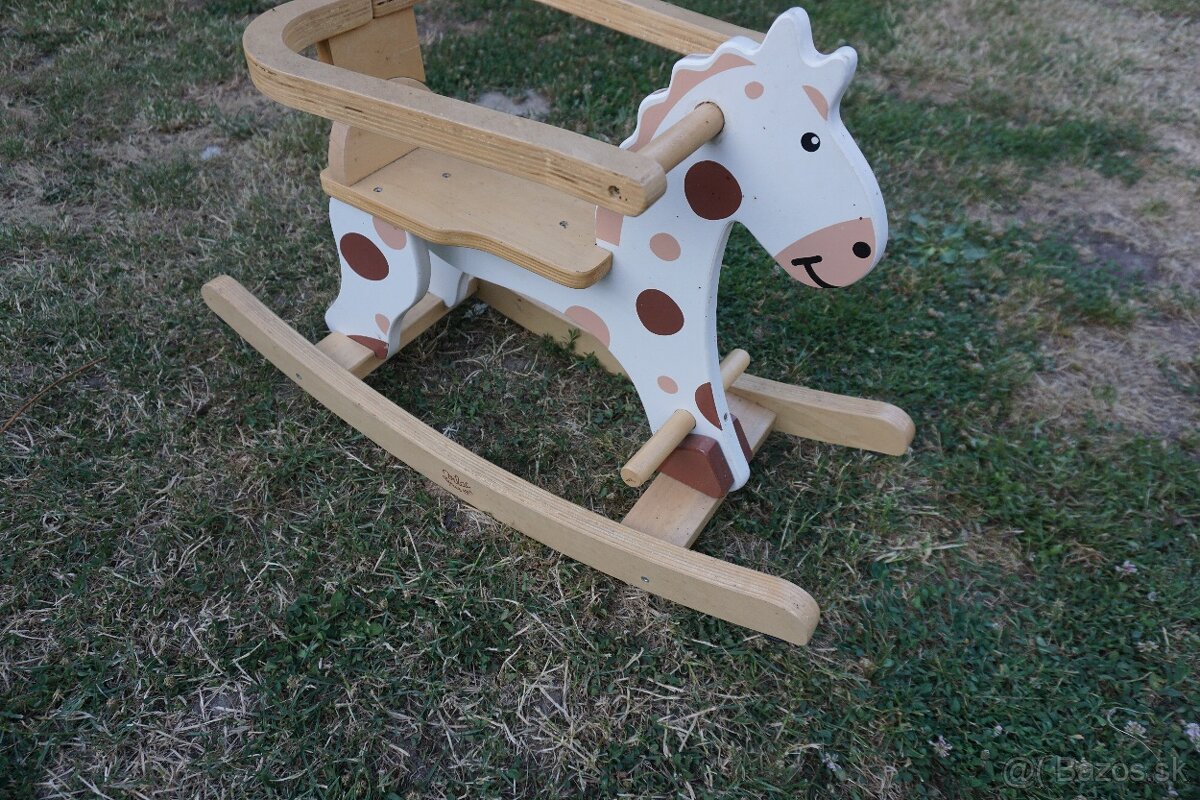Drevený hojdací koník - 2