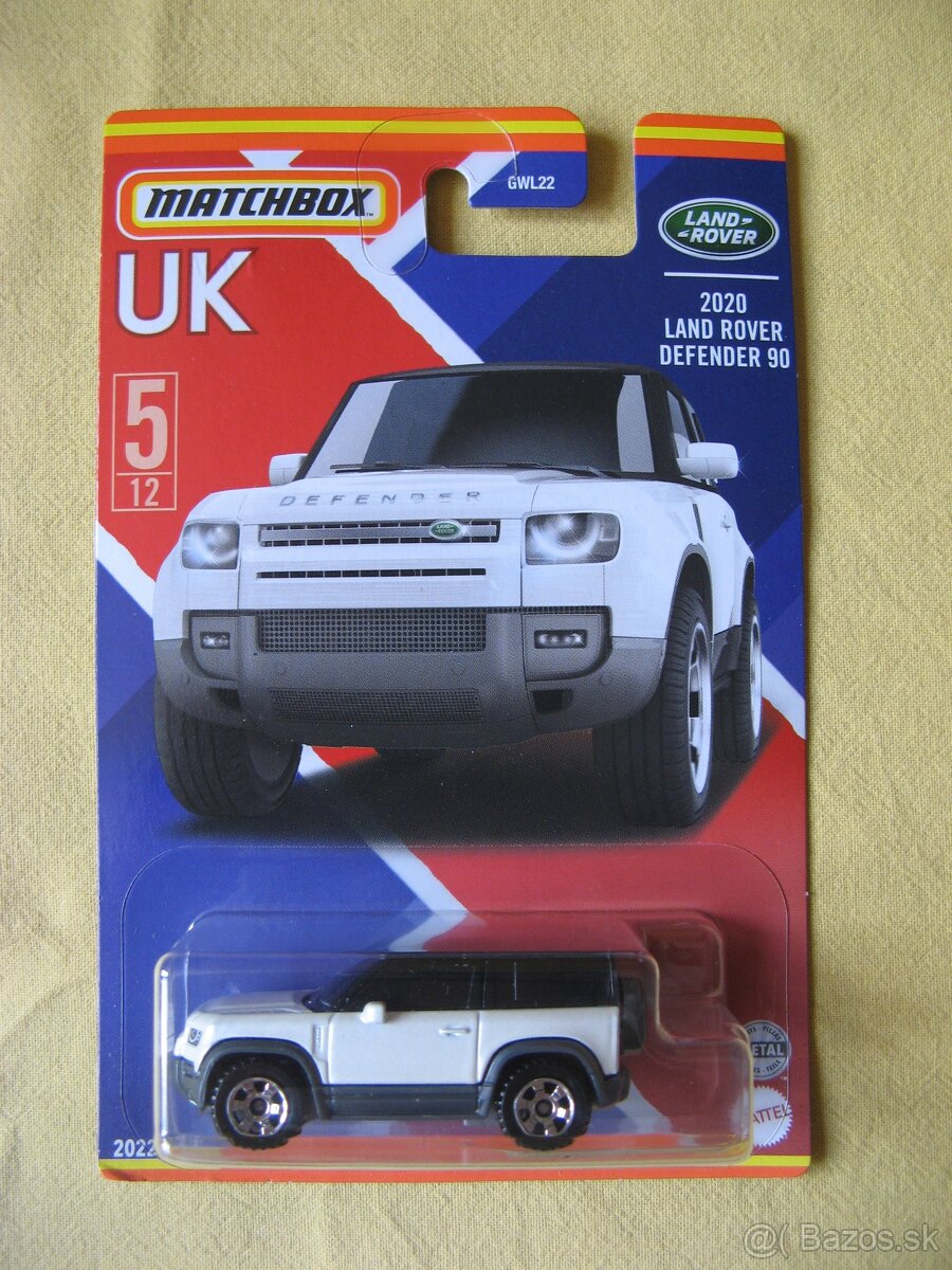 MATCHBOX - 4x Land Rover + Peterbilt - 2