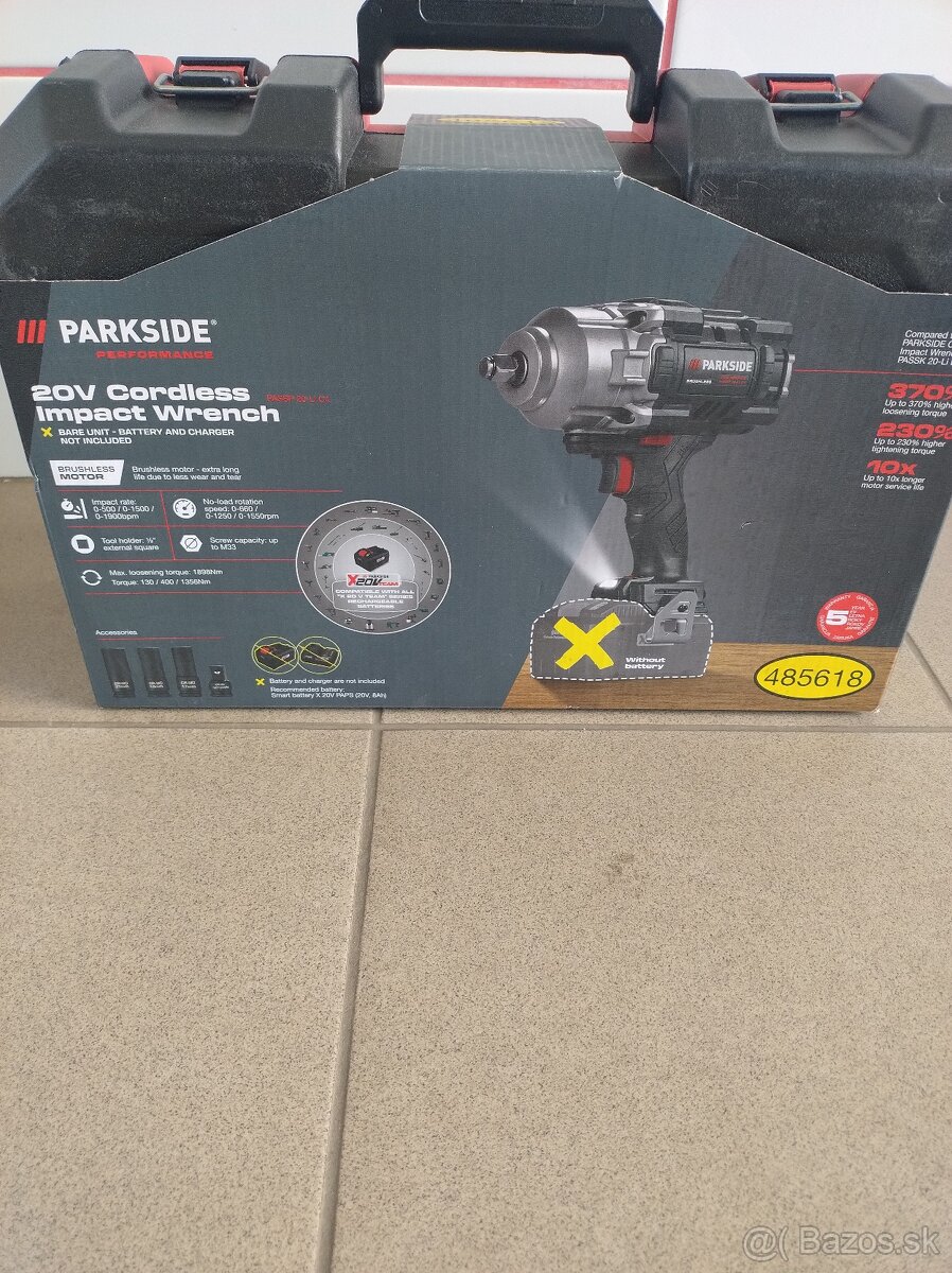 Aku razovy utahovak parkside - 2