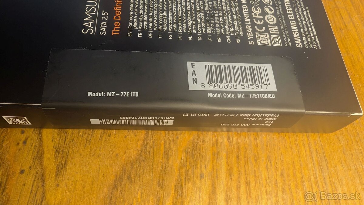 SSD disk Samsung 870 EVO 1 TB - 2