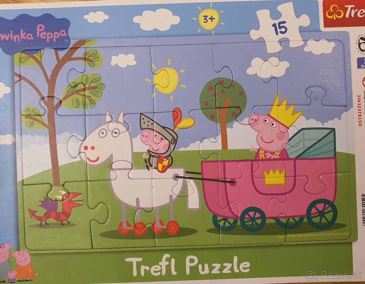 9 ks rôznych Puzzle pre deti - 2