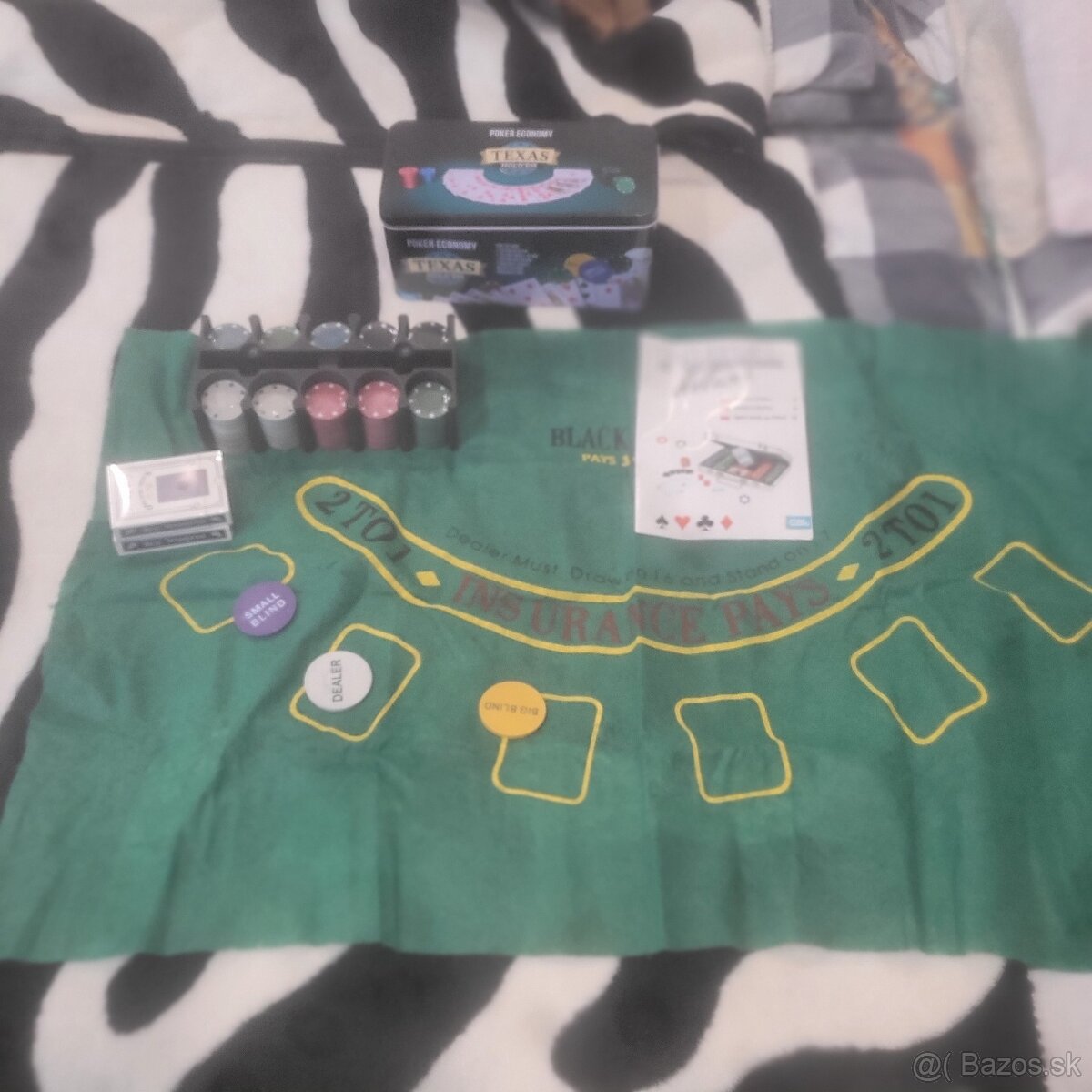 Poker sada plus miešačka kariet - 2