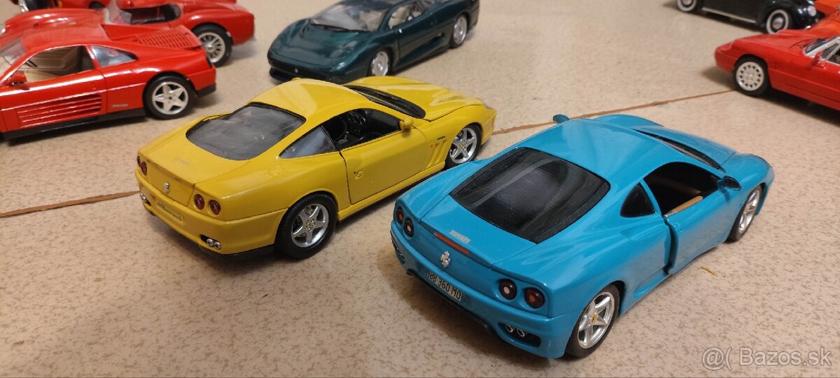 Ferrari 1/18 čítaj popis - 2