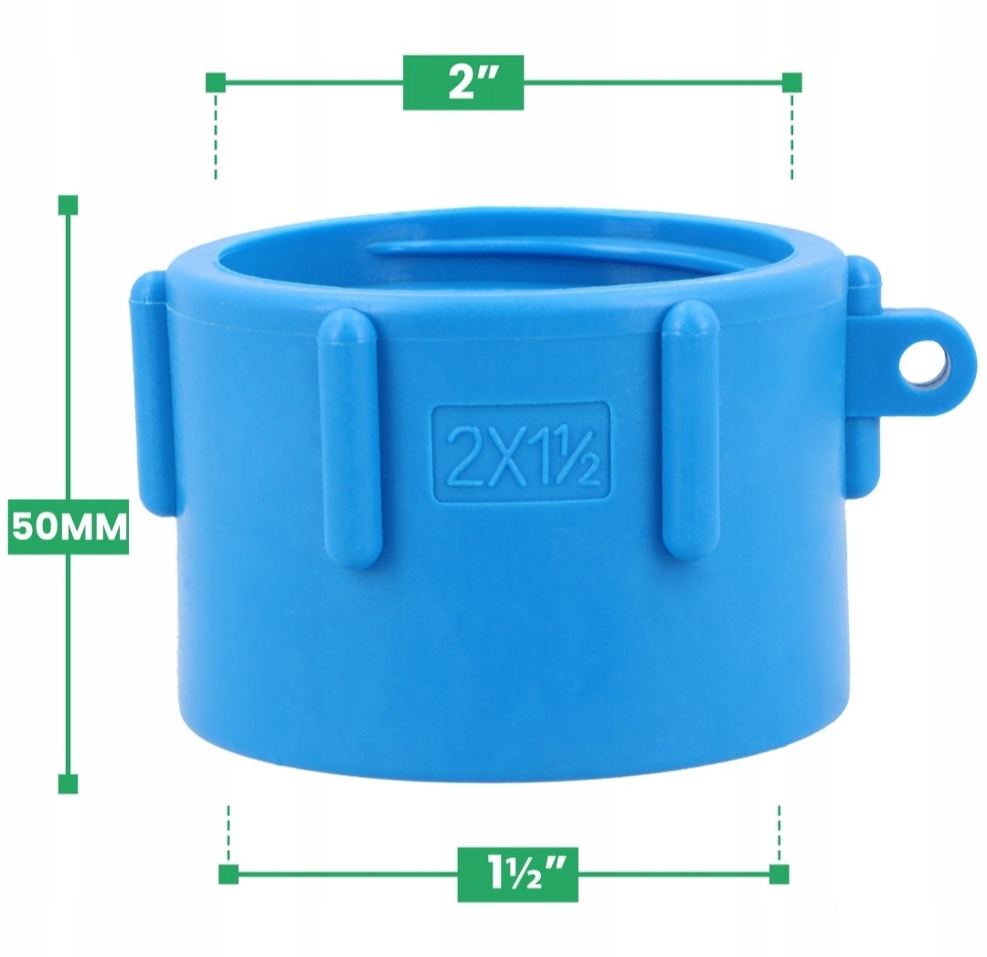 IBC redukcia na ibc ventil S60x6/1 1/2" cool,(6/4")jemný z - 2