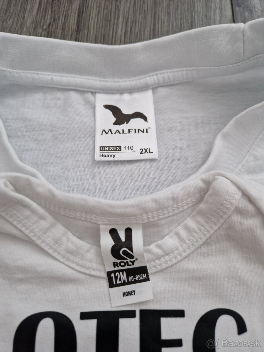 Set s potlačou otec a syn - 2