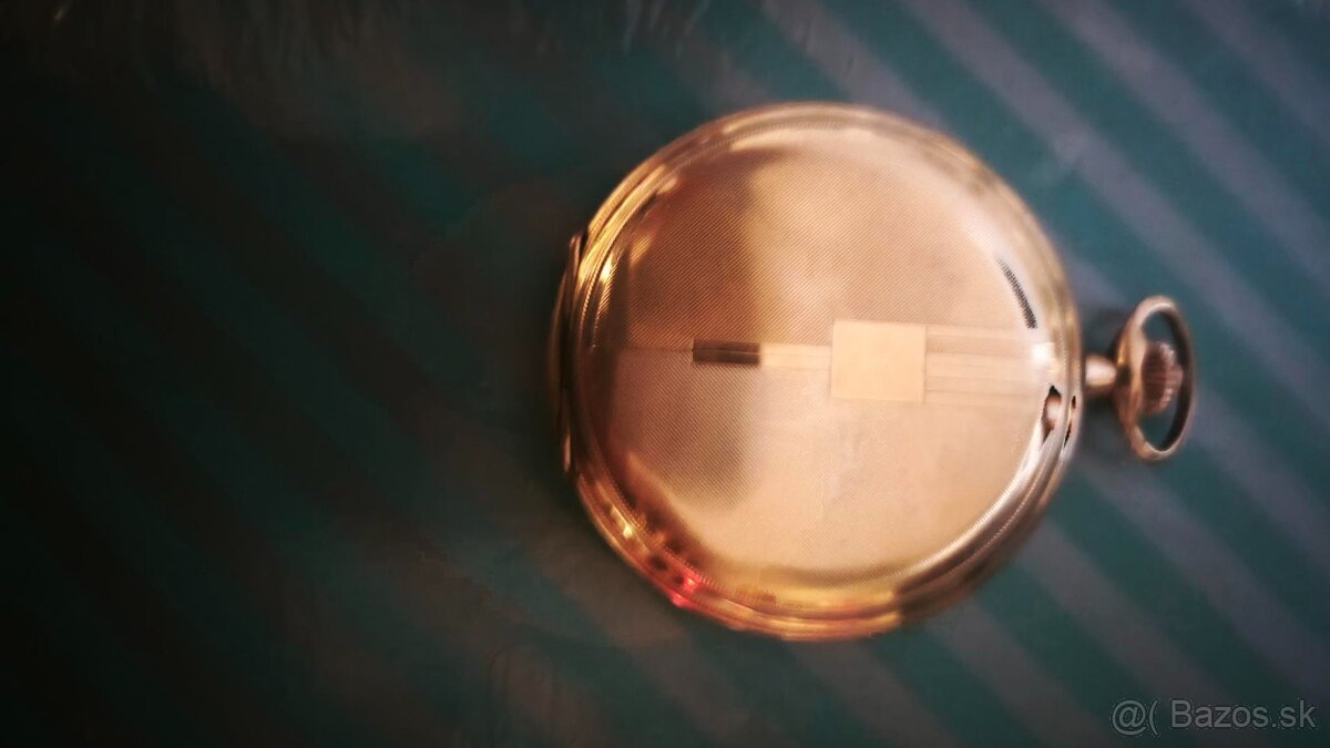 Vreckové pozlátené hodinky FAVOR 1930 - 2