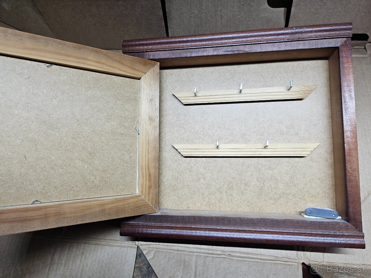 Predam drevenú skrinku na kľúče - 2