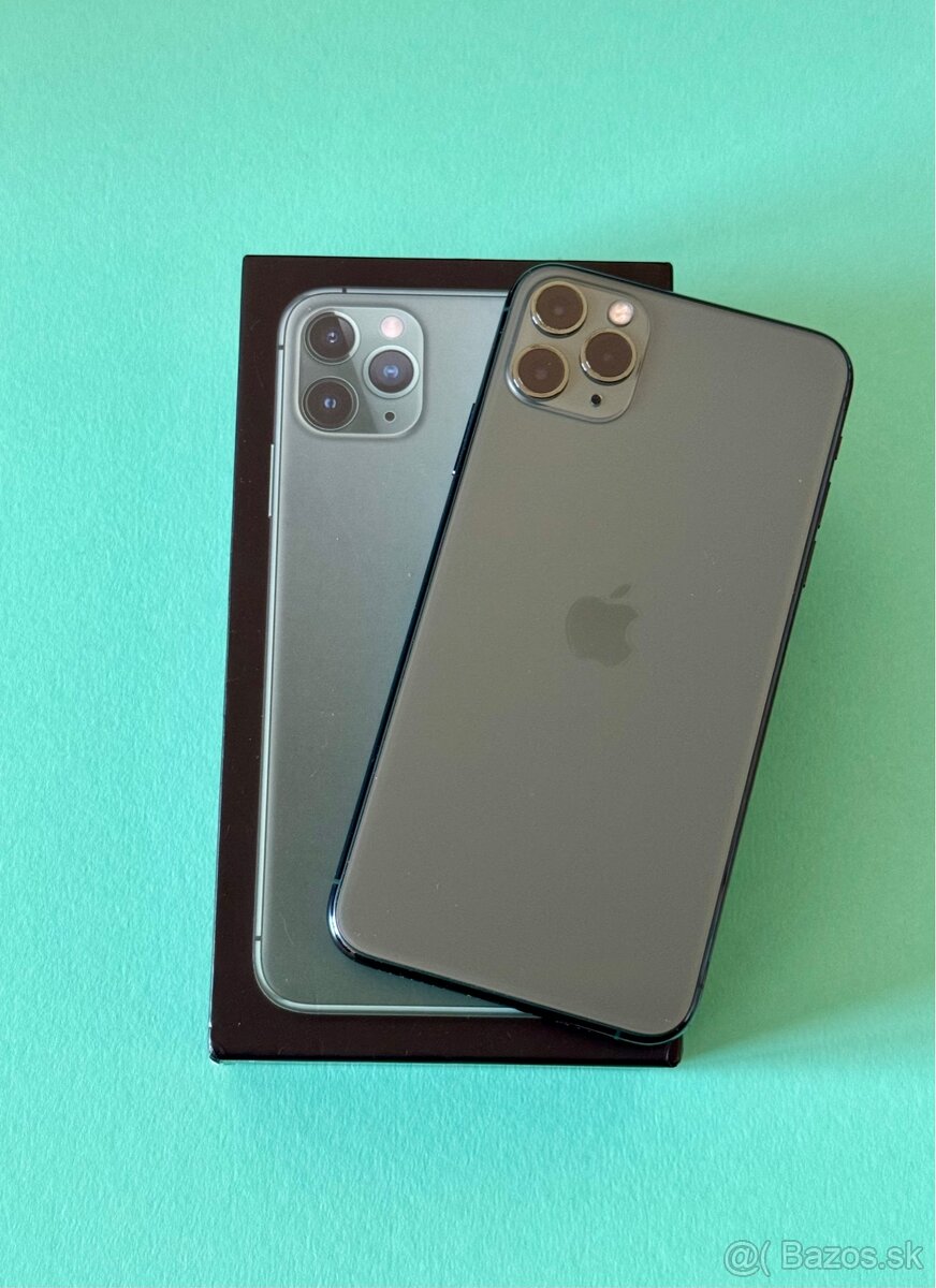 Apple iPhone 11 Pro Max, Midnight Green, 64GB - 2