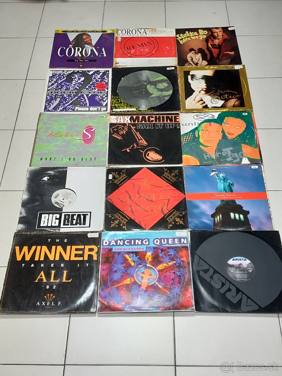 Vinyl Lp platne 90te roky disco pop soul - 2